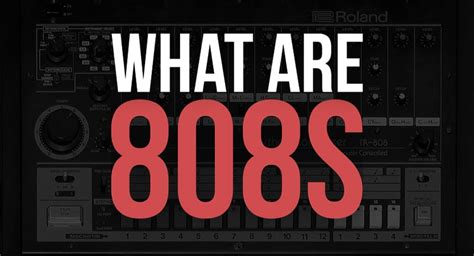 what is 808 in music how does it compare to other bass sounds